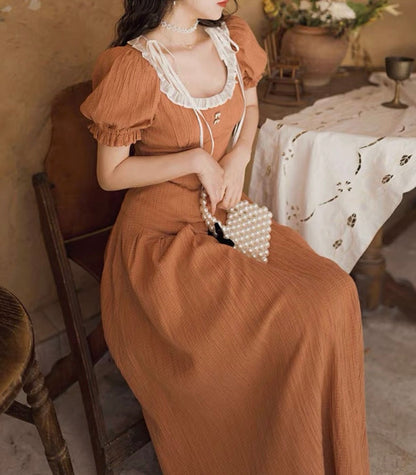 Dusty rosy dress