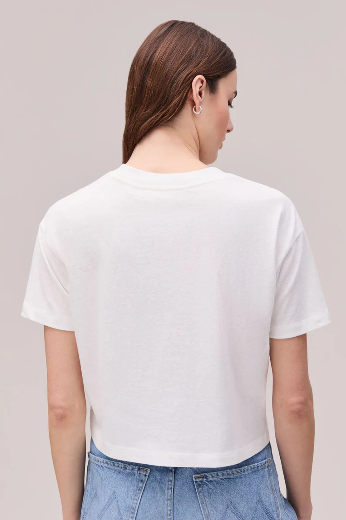 Vintage Jersey Oversized Crop