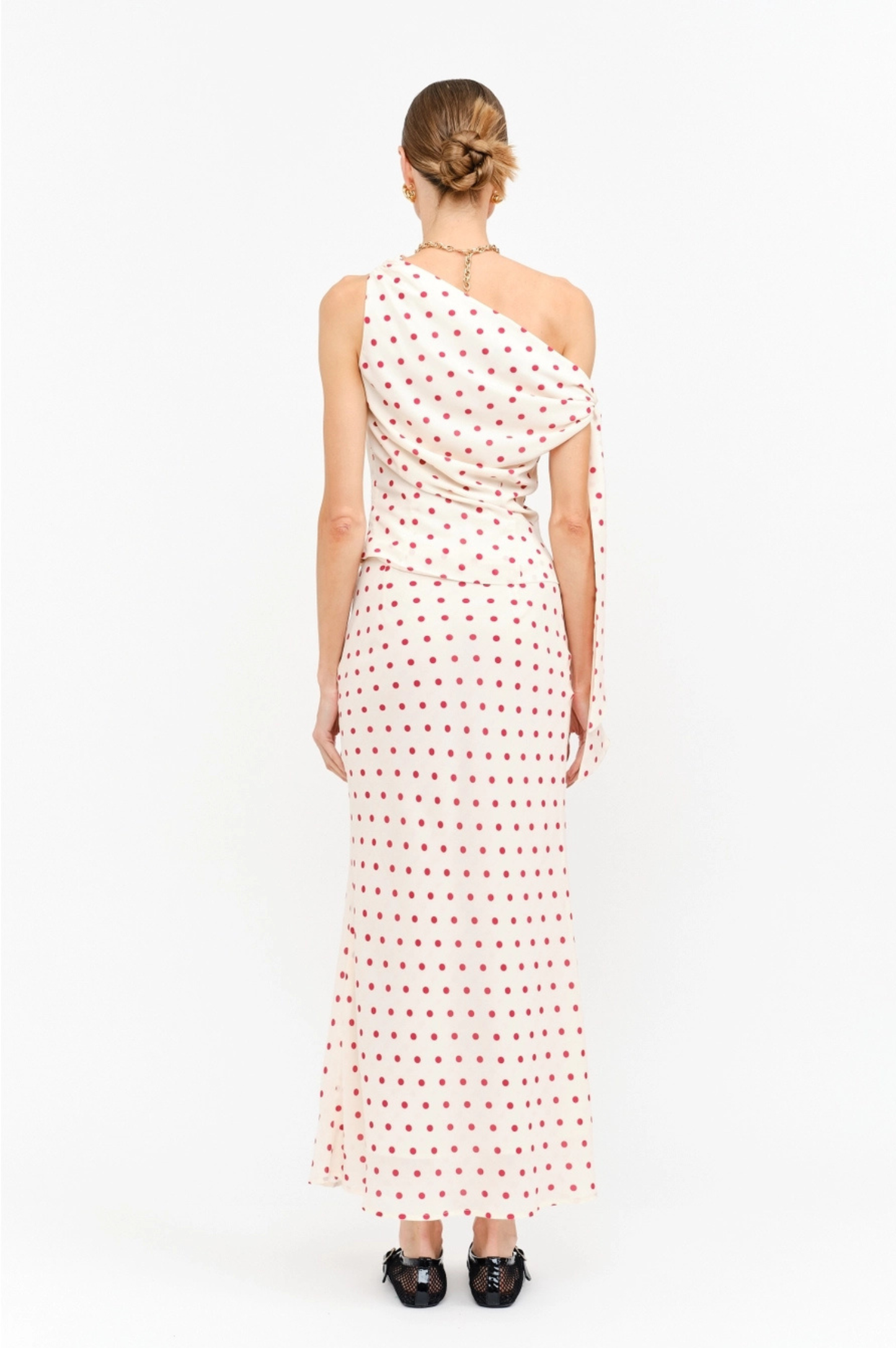Celestine Dot Top