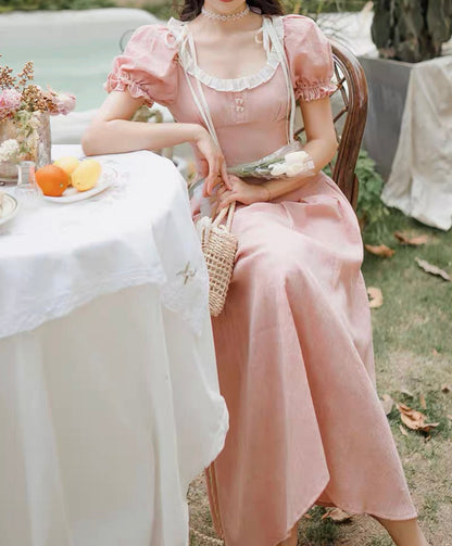 Dusty rosy dress