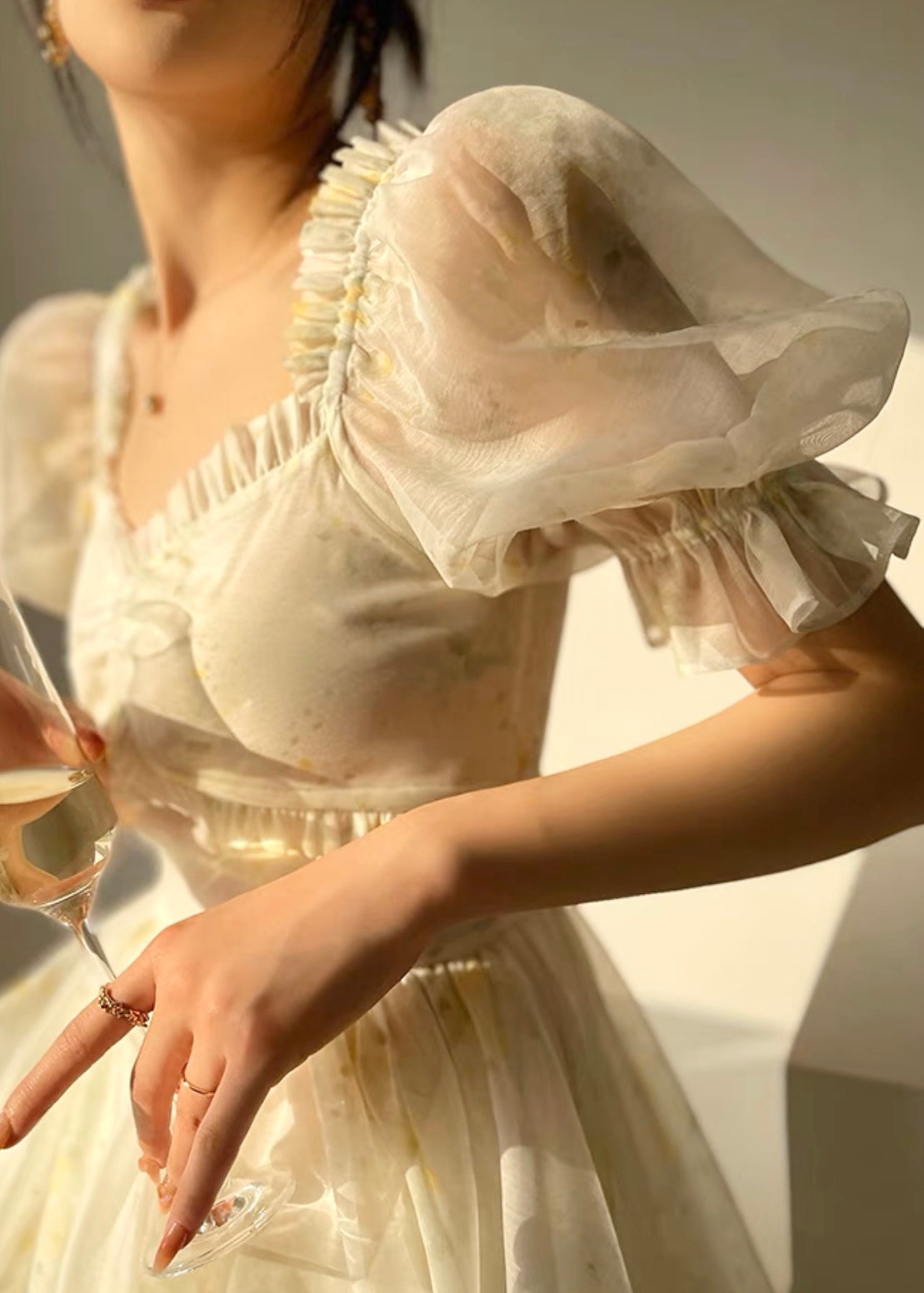 Honey flower dress