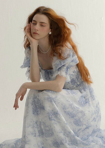 Misty toile dress