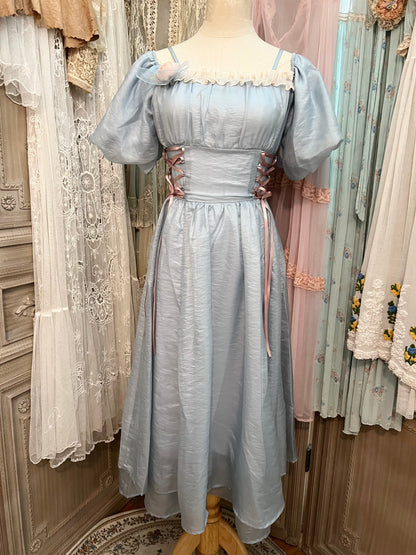 Misty rainbow dress