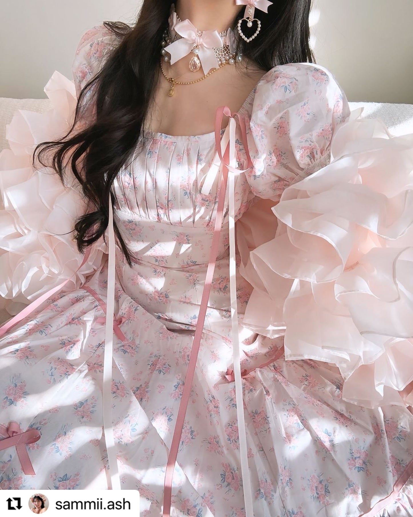 Shabby cottage dress