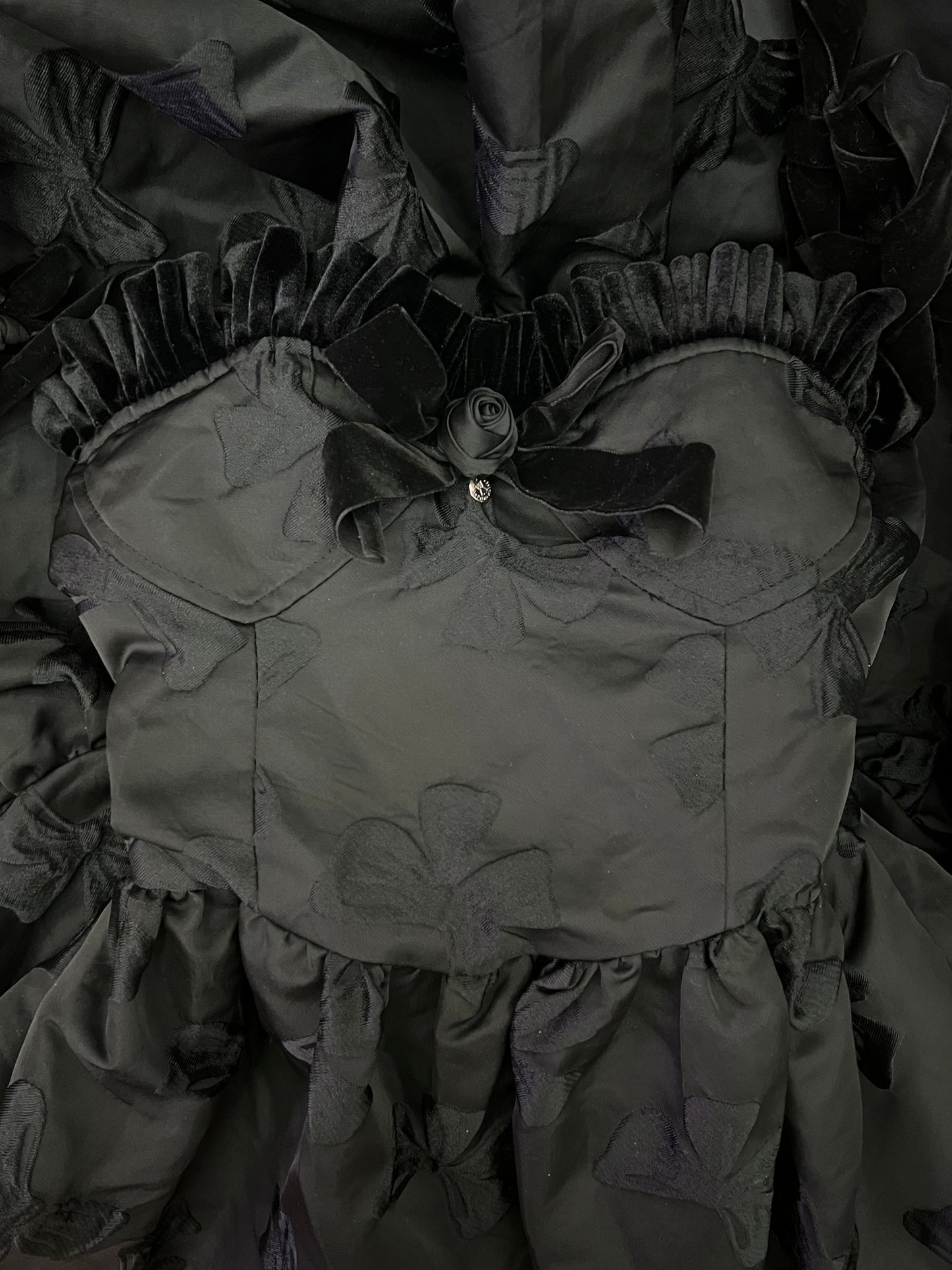 Dark rum dress