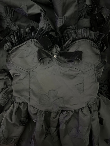Dark rum dress