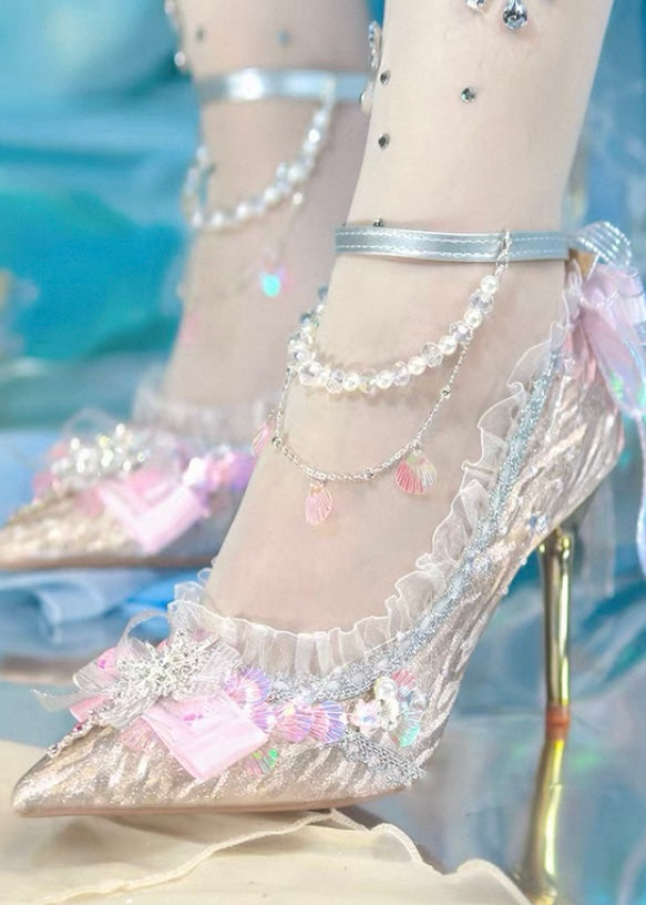 Mermaid princess heels 🧜🏻‍♀️