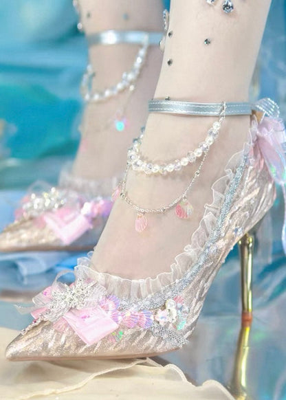 Mermaid princess heels 🧜🏻‍♀️