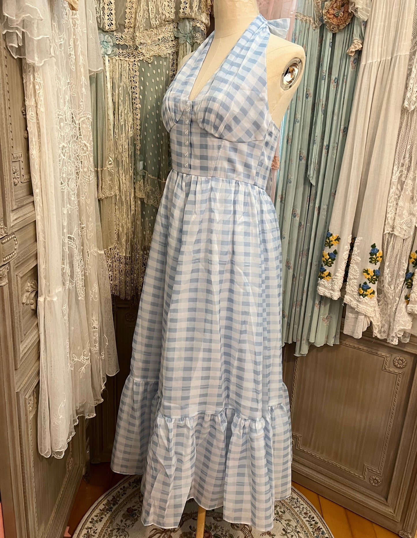 Plaid picnic dress