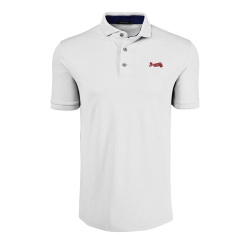 Atlanta Braves Crowley Short Sleeve Polo