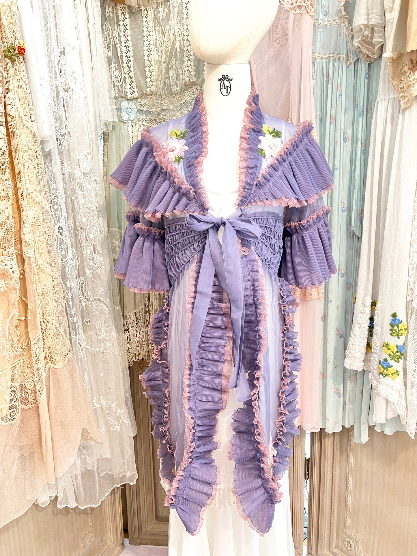 Elsie duster & slip dress