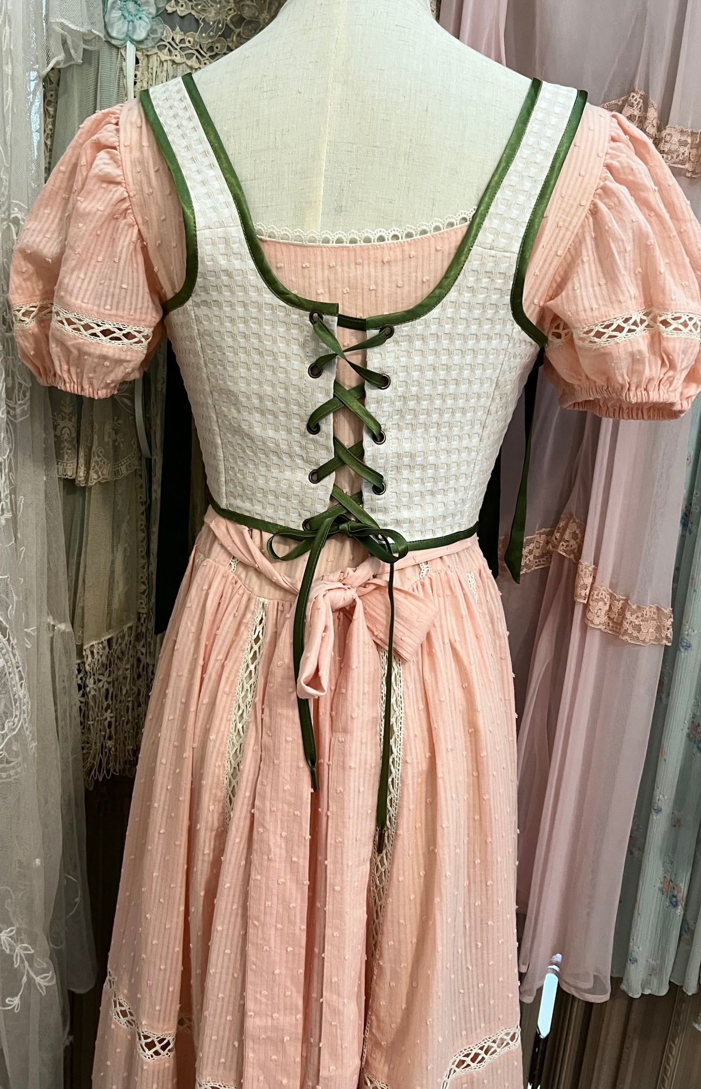 Ribbonwork Bouquet corset