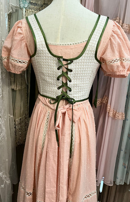 Ribbonwork Bouquet corset