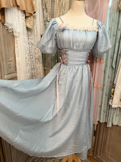 Misty rainbow dress