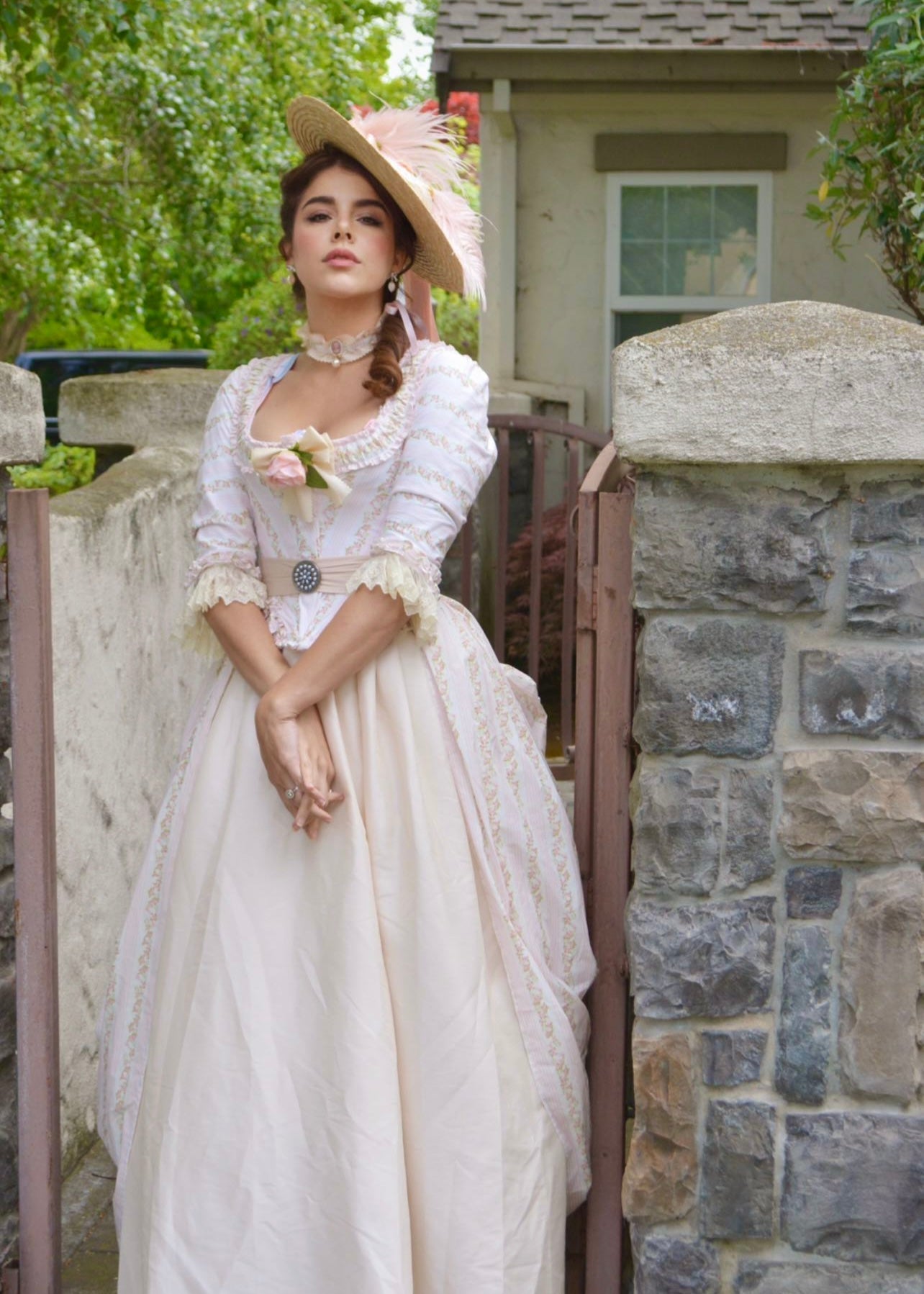 The porcelain gown