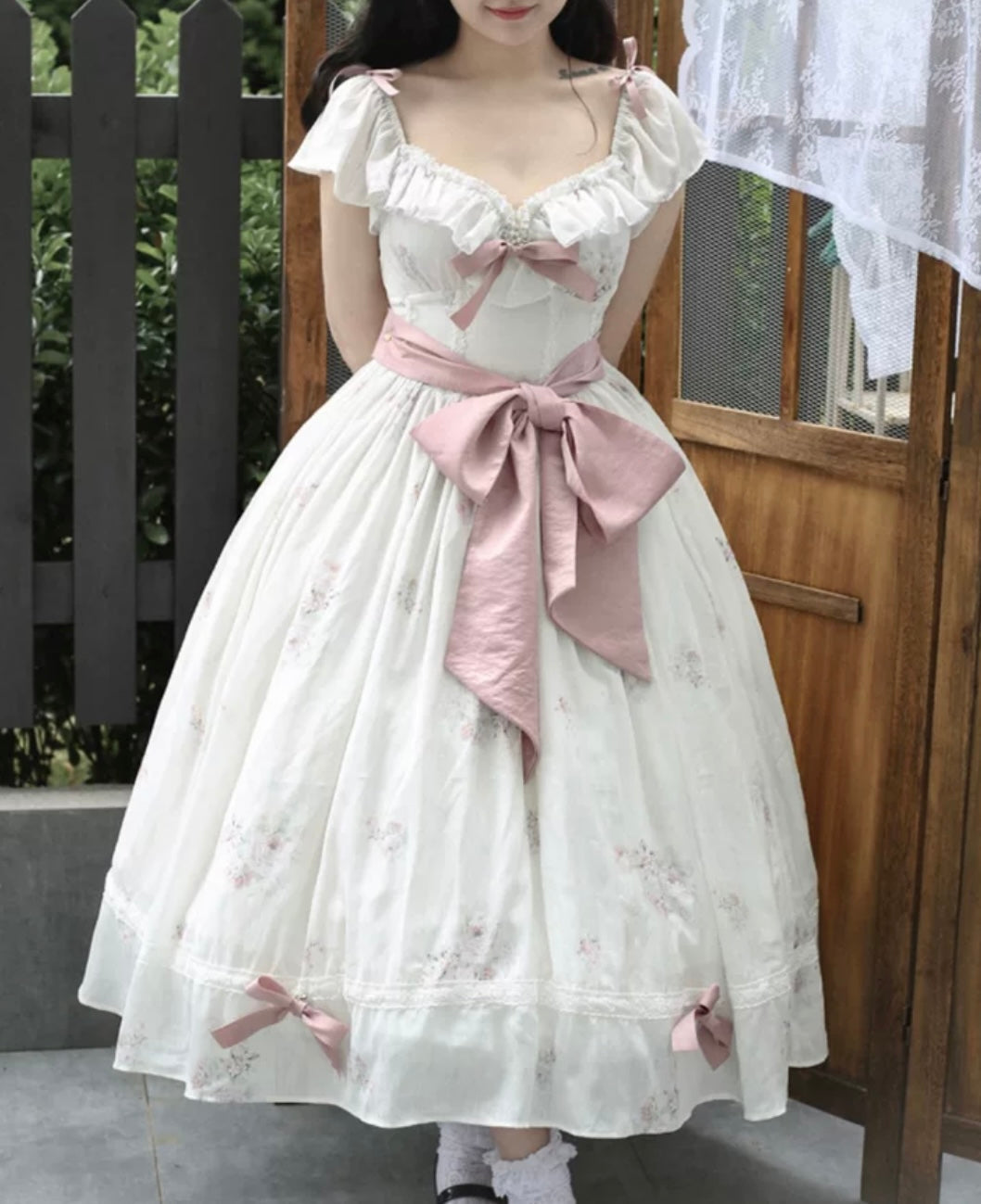 The flower note dress