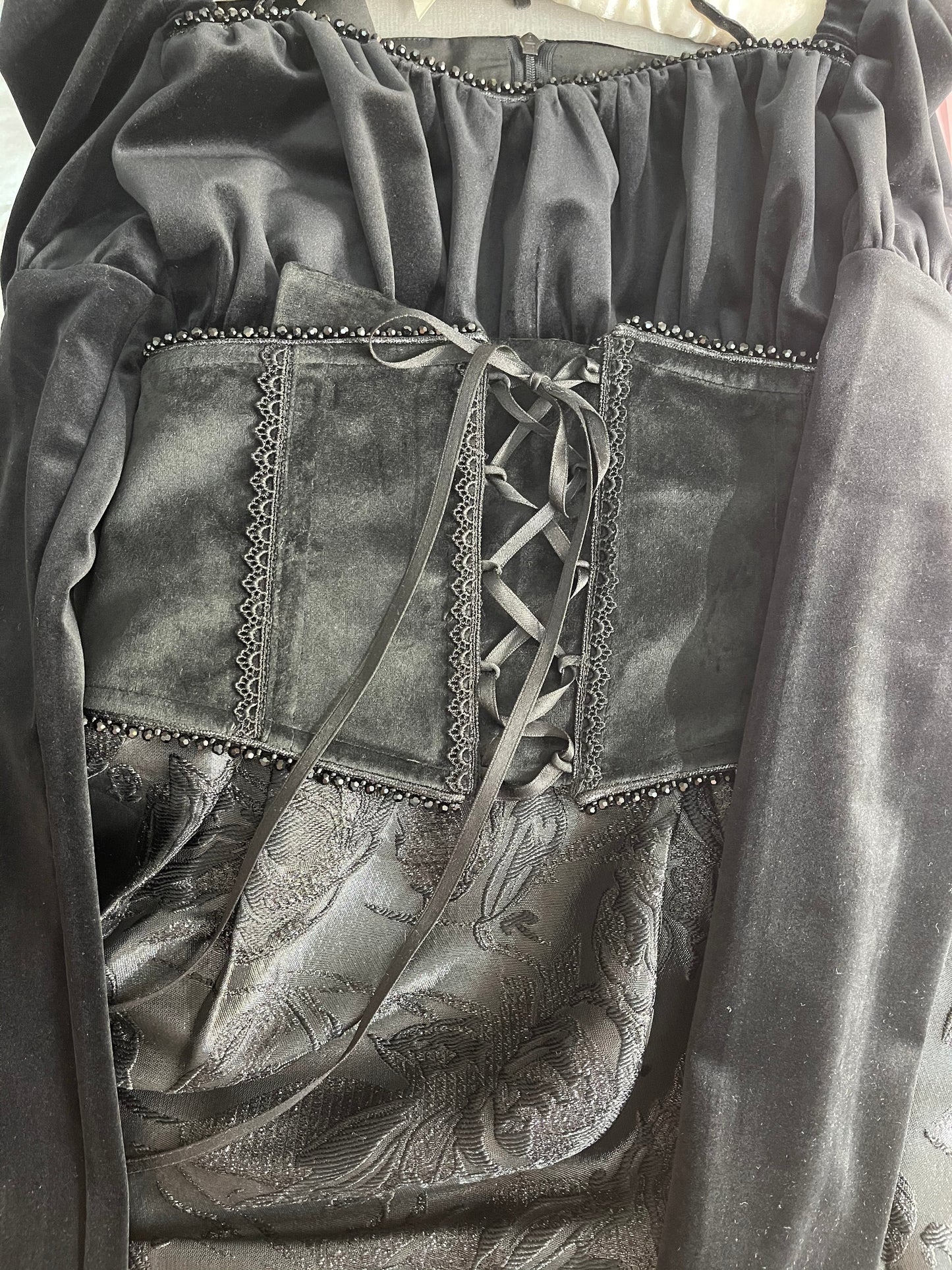 Persephone corset belt and dress set