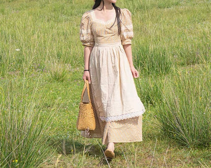 Natural voyage dress