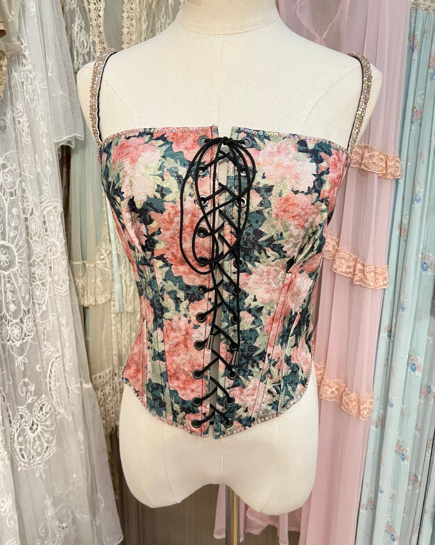Flowerbomb corset (2 Colors available)