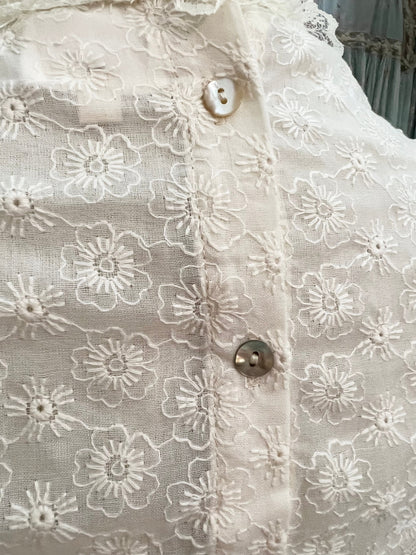 Victorian romance blouse