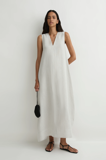 BONDI BORN Delphi Cocoon Dress - Dove