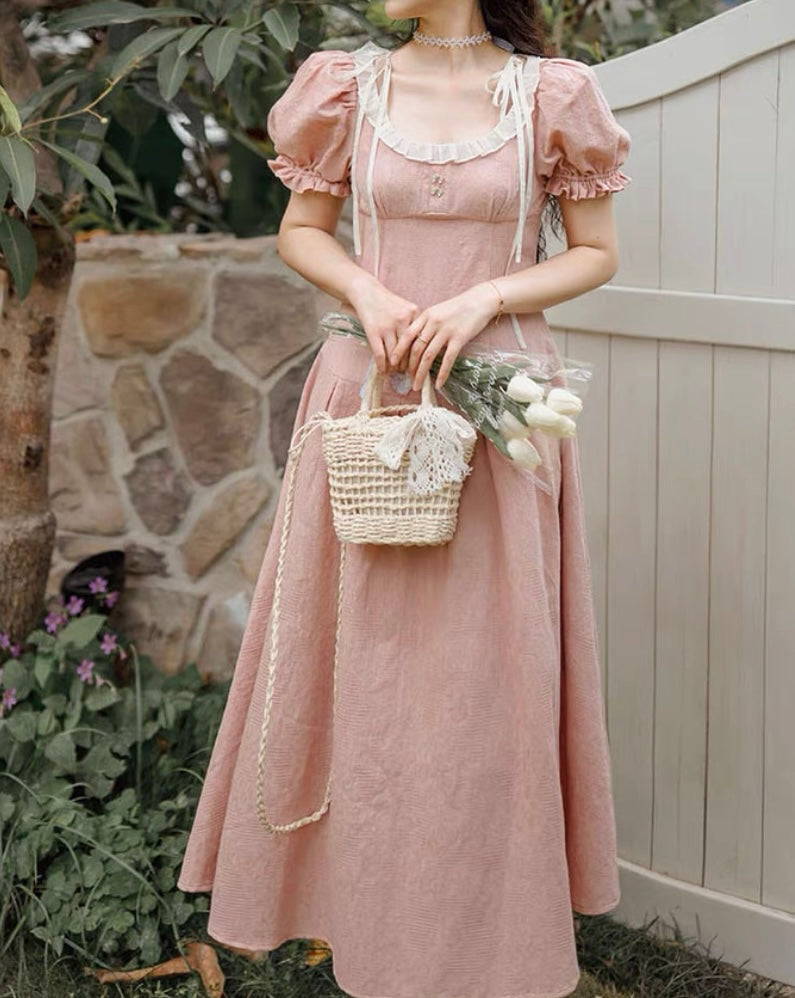 Dusty rosy dress