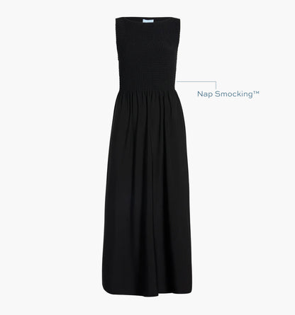 The Cosima Nap Dress - Black Jersey