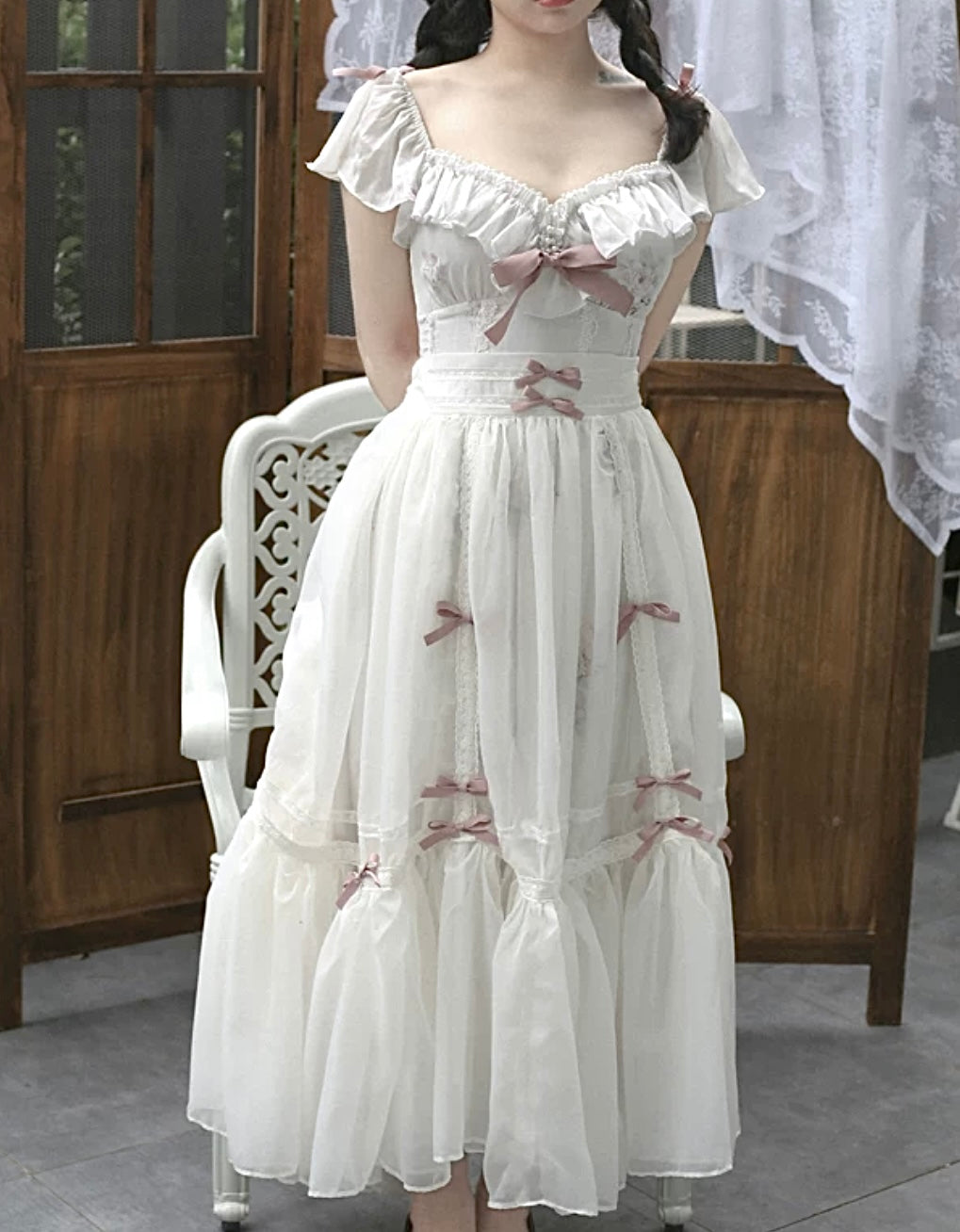 The flower note dress