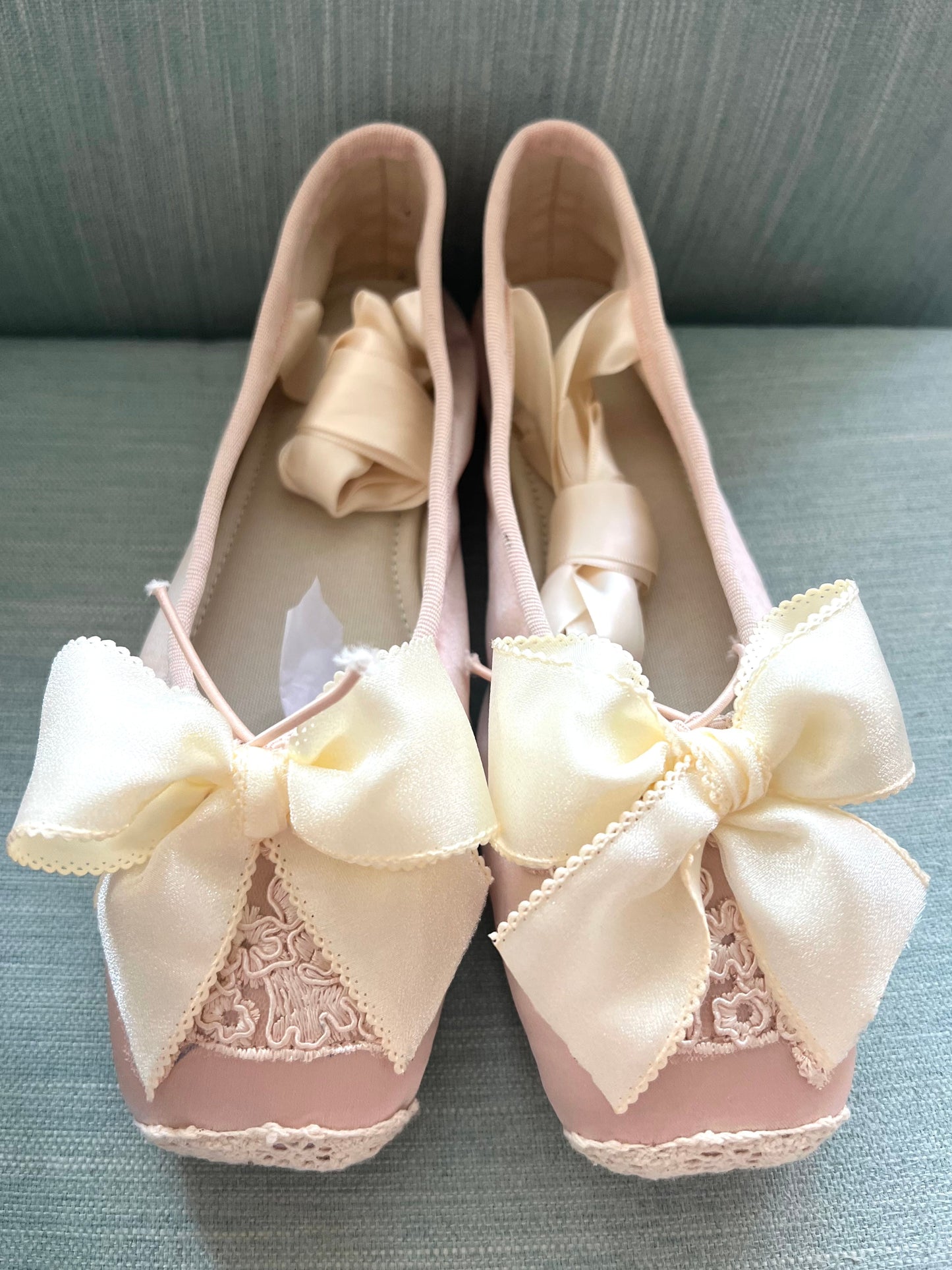 Shabby ballet shoes