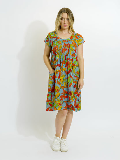 Marcoola dress in Autumn Leaves