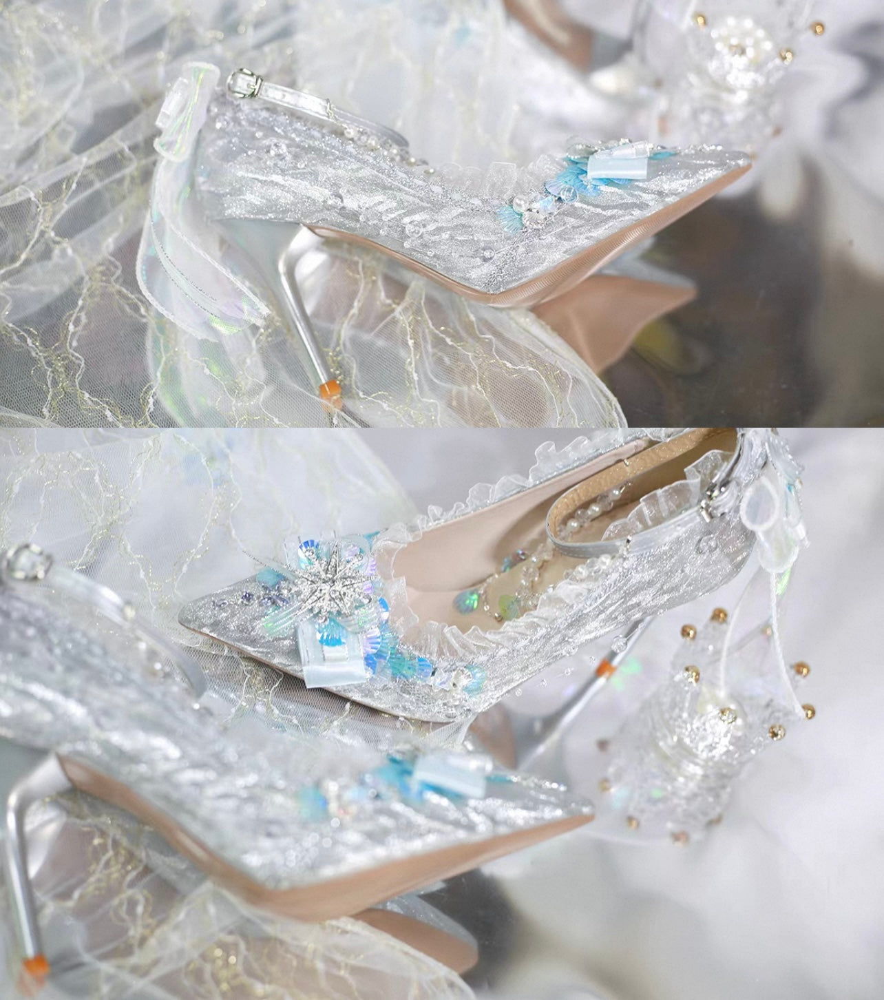 Mermaid princess heels 🧜🏻‍♀️