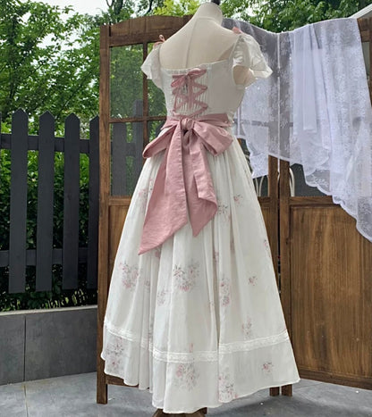 The flower note dress