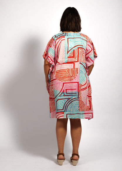 Isabel Kaftan in Aqua Pink