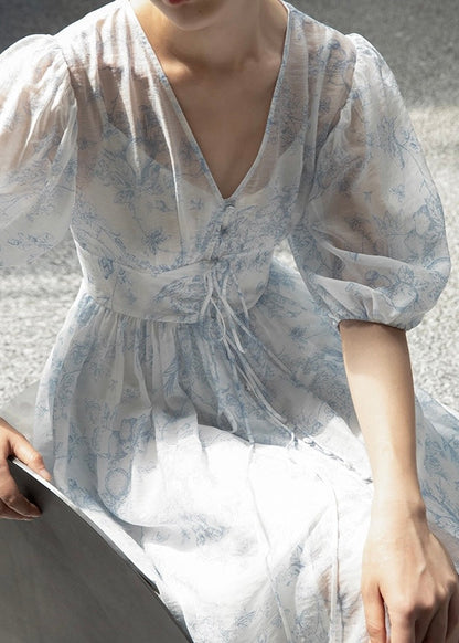 Ceramic-print dress