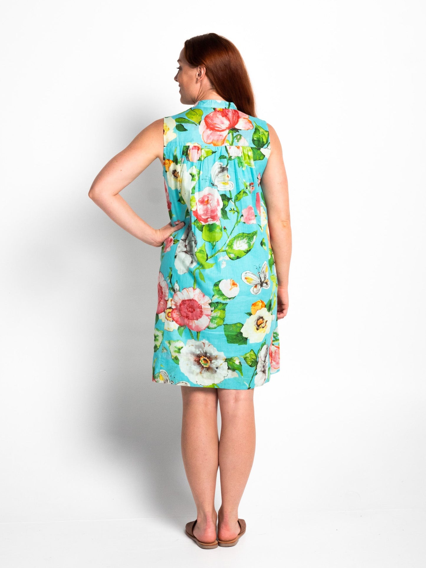 Kuranda Dress in Turquoise Pretty