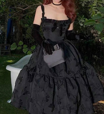 Dark rum dress