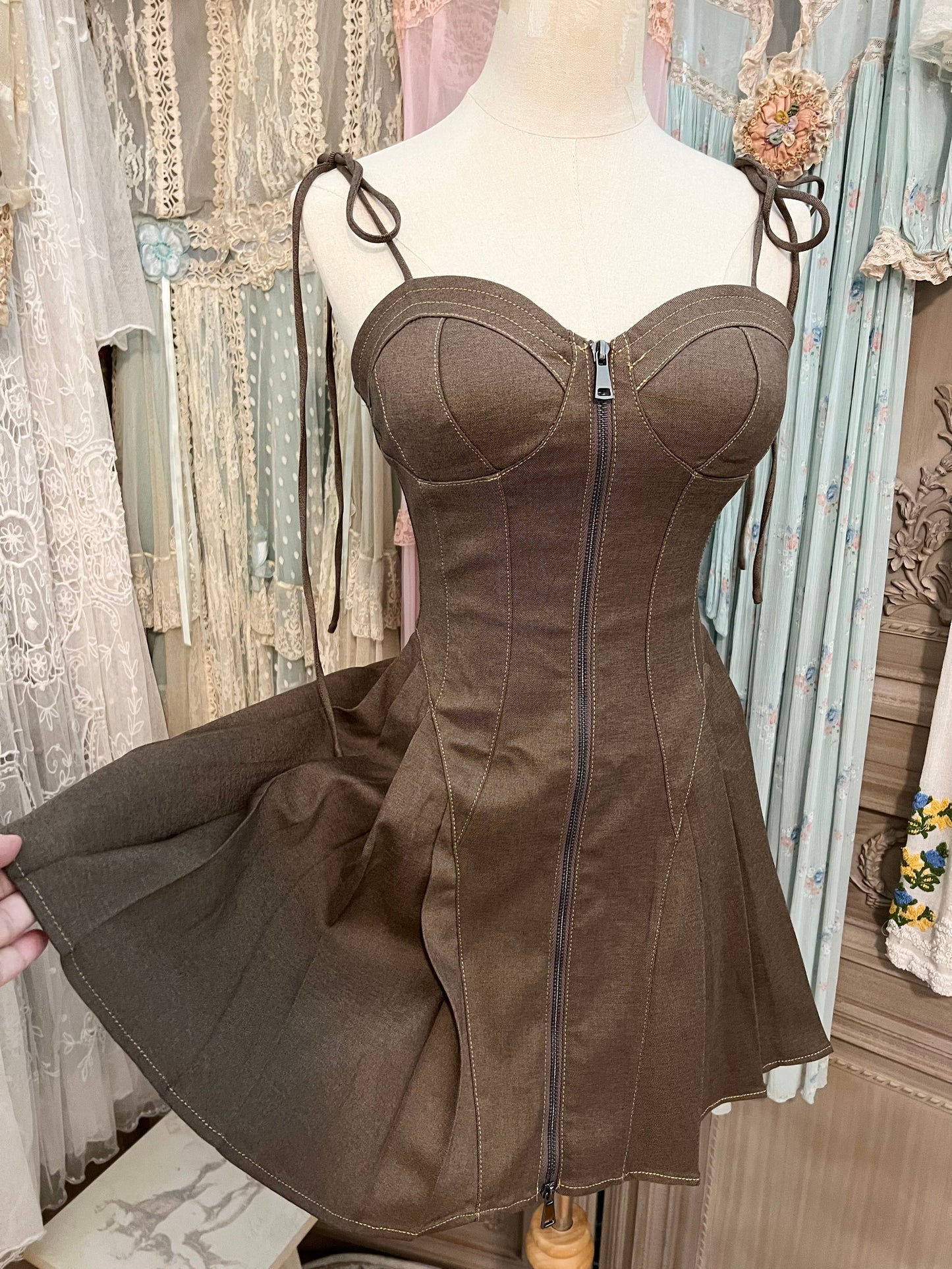 Coffee dress
