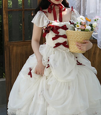 The flower note dress