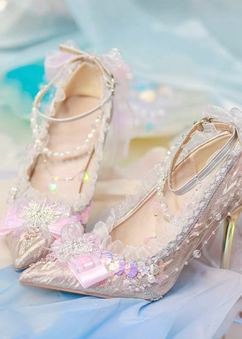 Mermaid princess heels 🧜🏻‍♀️