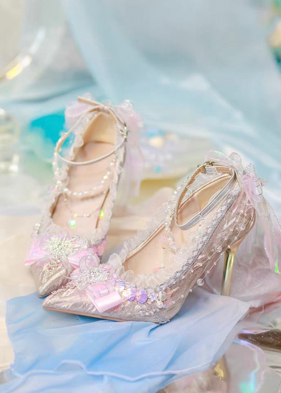 Mermaid princess heels 🧜🏻‍♀️