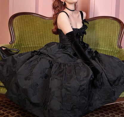 Dark rum dress