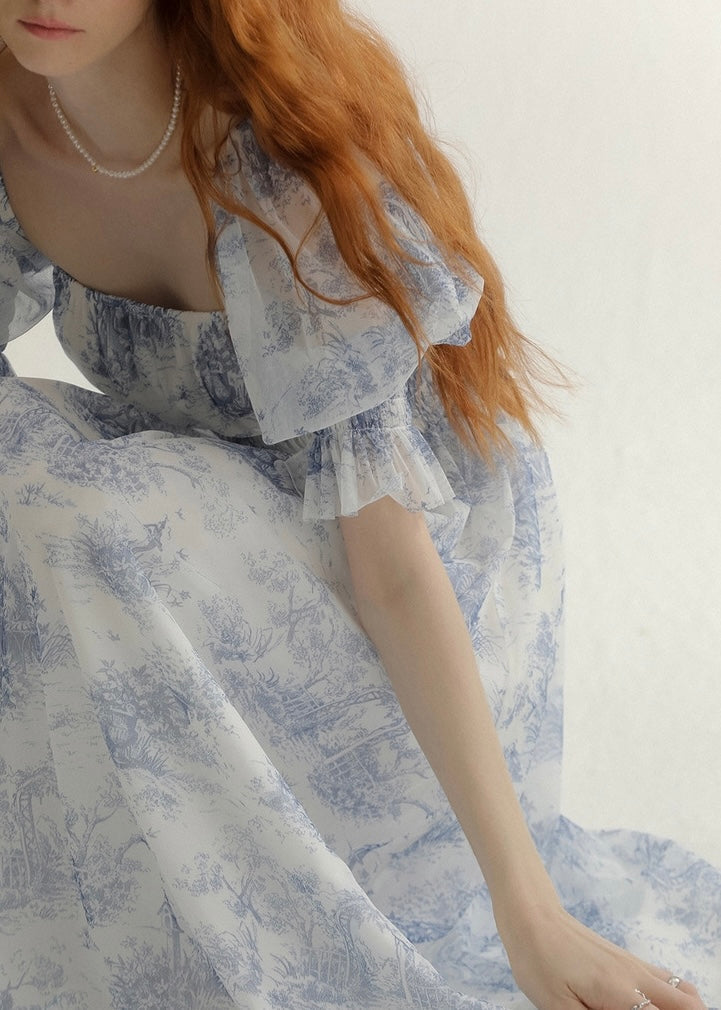 Misty toile dress