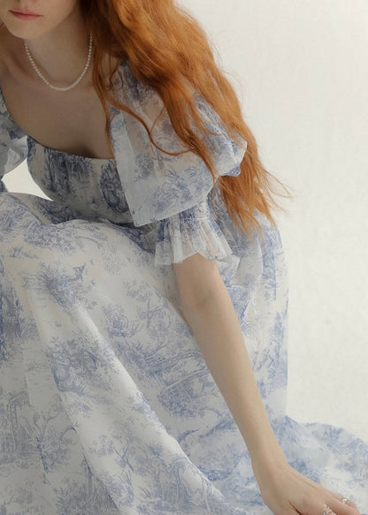 Misty toile dress