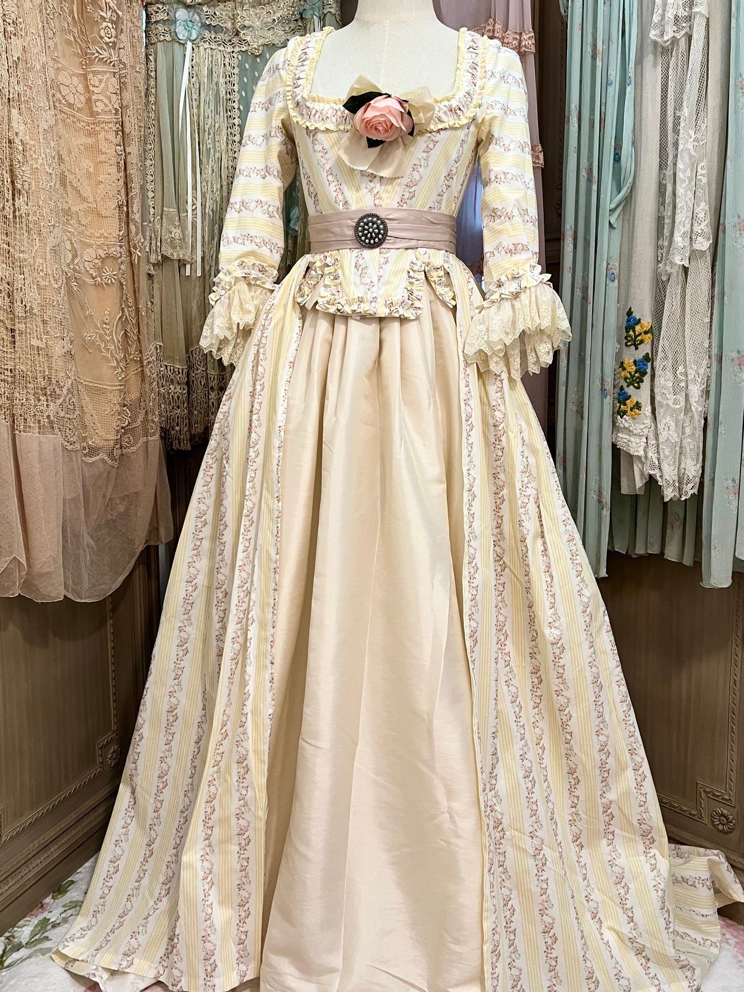 The porcelain gown