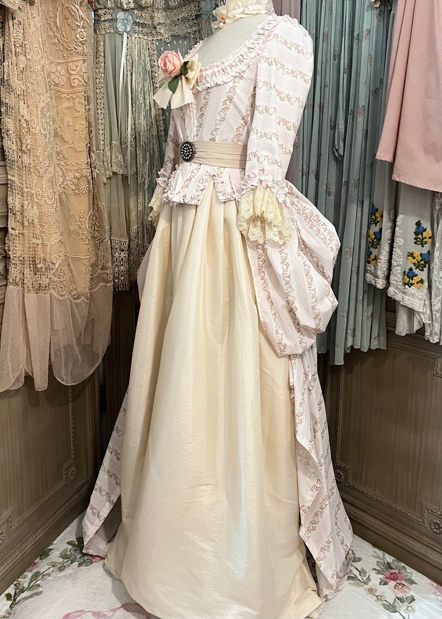 The porcelain gown