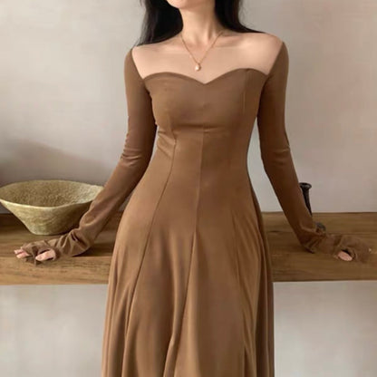 Chestnut dress