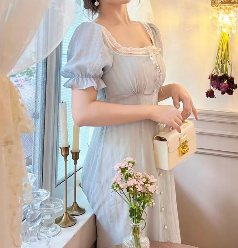 Tranquil blue dress