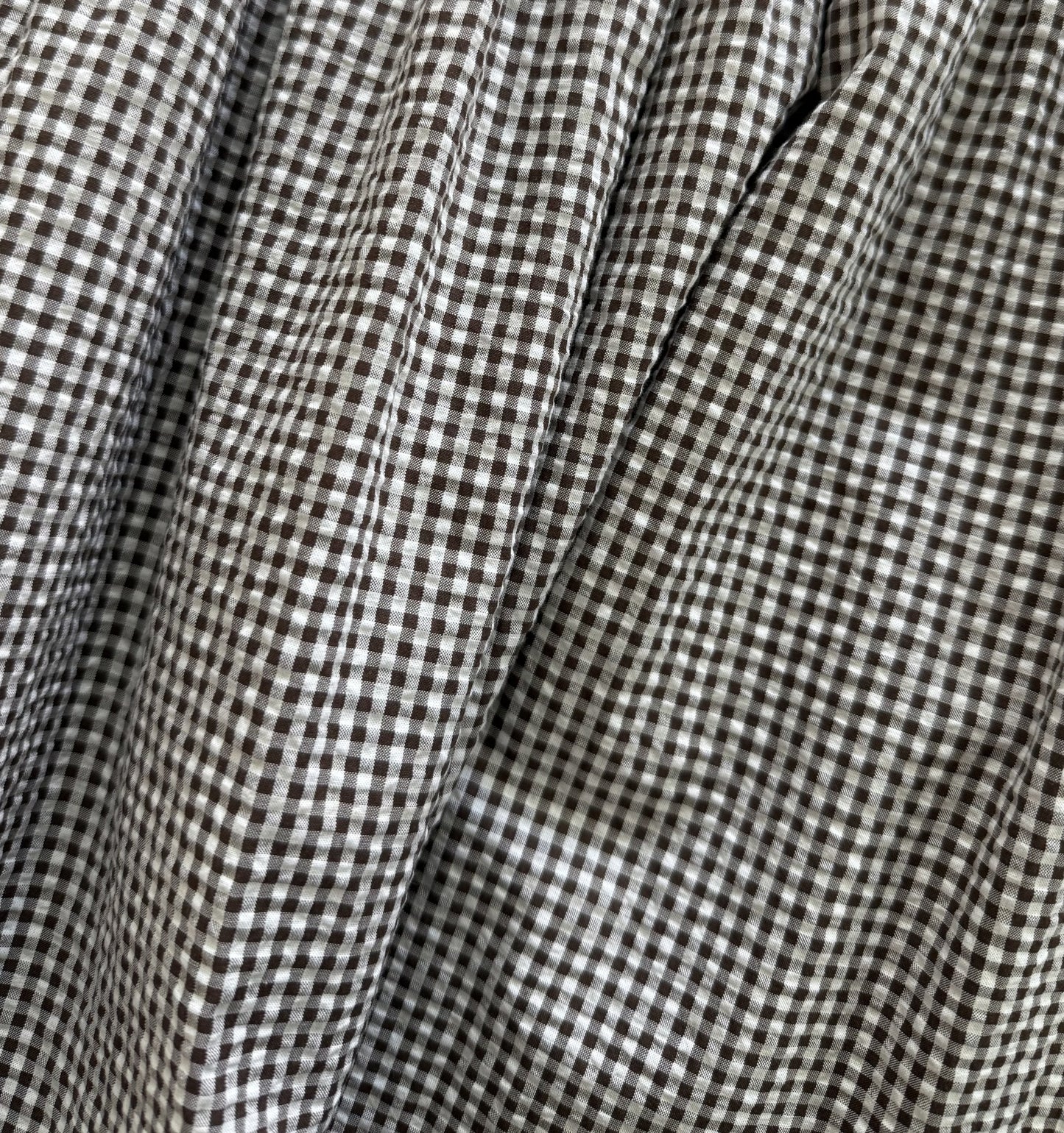 The Fleur Midi Dress - Chocolate Gingham
