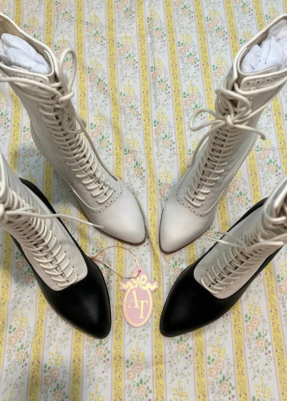 Victorian romance boots (new added colors)