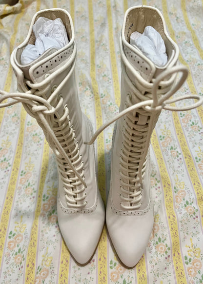 Victorian romance boots (new added colors)